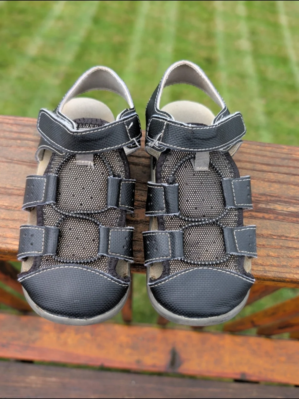 Skechers Foamies/See Kai Run Spencer Fisherman Sandals Bundle Sz 12/13C